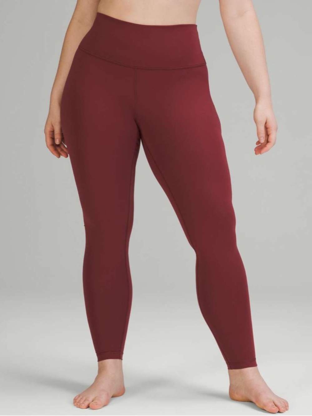 Lululemon Wunder Under High-Rise Tight 28” Full-On Luxtreme Mulled Wine Size 12